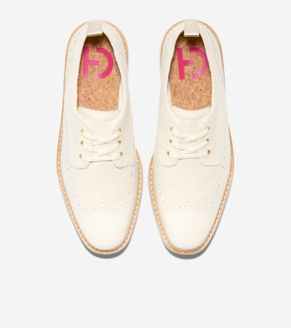 Cole Haan Women s ØriginalGrand Platform Wingtip Oxfords For Cheap