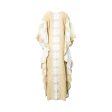 Mijade Fashion Women s Off-white Kaftan, Free size Supply