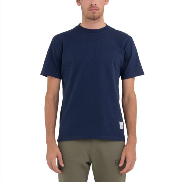 Replay Men s Crewneck t-shirt with micro print on Sale