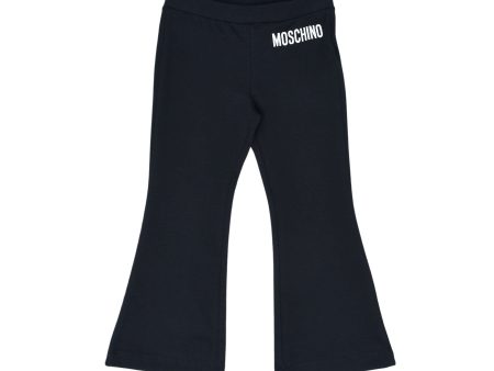 Moschino Kids Girl s Black Trouser Hot on Sale