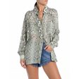 Replay Women s Atelier Replay viscose shirt with all-over print For Cheap