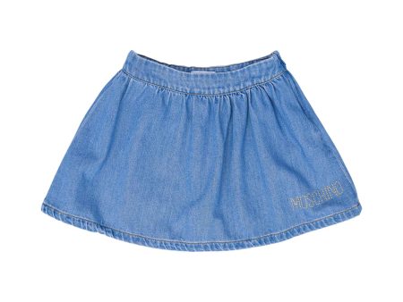 Moschino Kids Girl s Denim Skirt Fashion