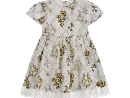 Roberto Cavalli Kids Girl s White Dress For Cheap