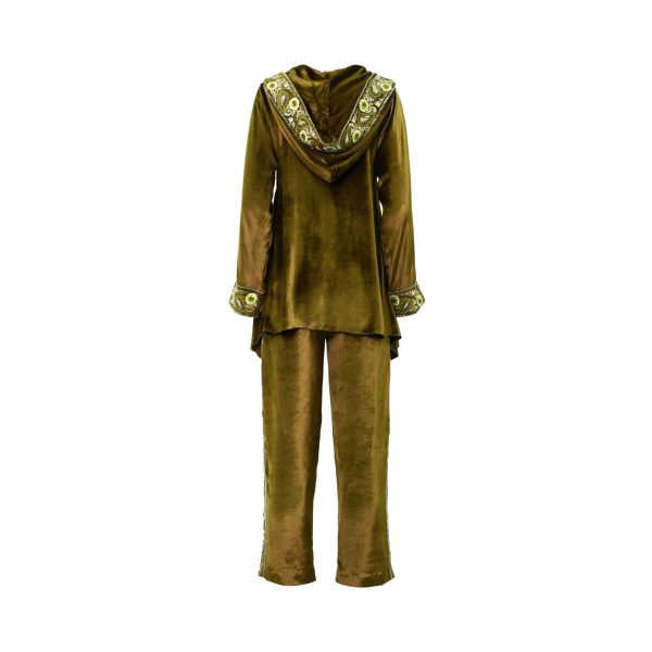 Mijade Fashion Women s Olive Green Kaftan, Free Size on Sale