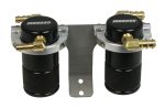 Moroso 04-07 Subaru STi (w Front Mount Intercooler) Air Oil Separator Catch Can - Billet Alum -Black For Sale