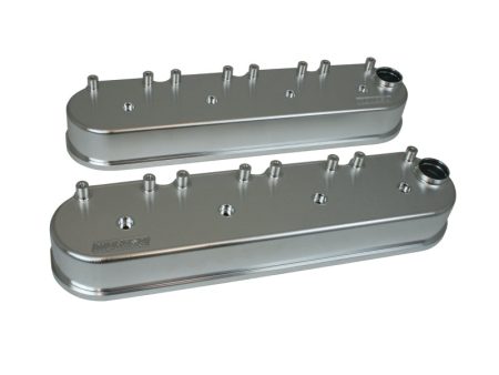 Moroso GM LS Valve Cover (w AEM Holley Other Smart Coils) - Tall - Billet Aluminum - Pair Cheap