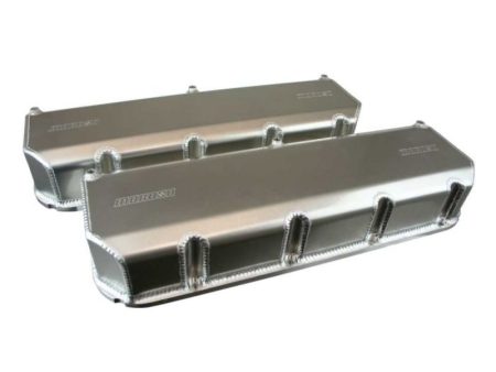 Moroso Chevrolet Small Block 4.4in CFE Valve Cover - Fabricated Aluminum - Pair Hot on Sale