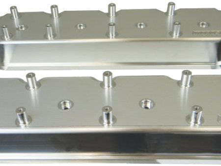 Moroso GM LS Valve Cover - 2.5in - w Coil Mounts - Billet Aluminum - Pair Online Hot Sale