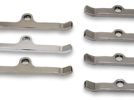 Moroso Chevrolet Big Block Valve Cover Hold Downs - Steel - Chrome Plated - Set of 7 Supply