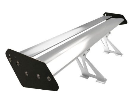 Megan Aluminum GT Spoiler Silver & Black - MR-AS-GT56 on Sale