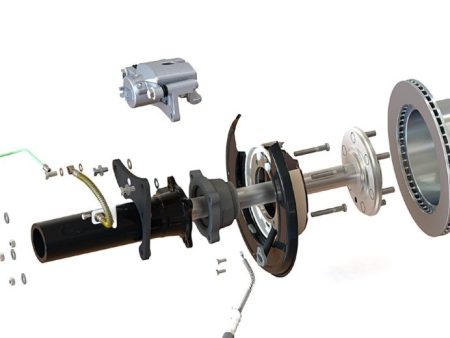 Pedders 05-20 Toyota Tacoma (6 Lug) Rear Brake Conversion Kit Online Sale