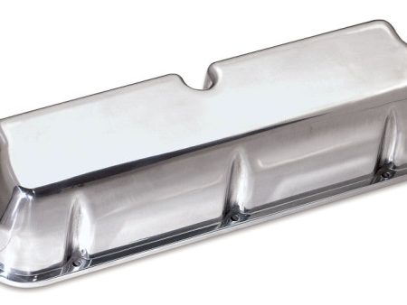 Moroso Ford Small Block Valve Cover - Extra Tall - No Logo - Polished Aluminum - Pair Cheap