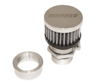 Moroso Weld-On Valve Cover Breather Kit - Aluminum Valve Covers - Chrome Finish Online