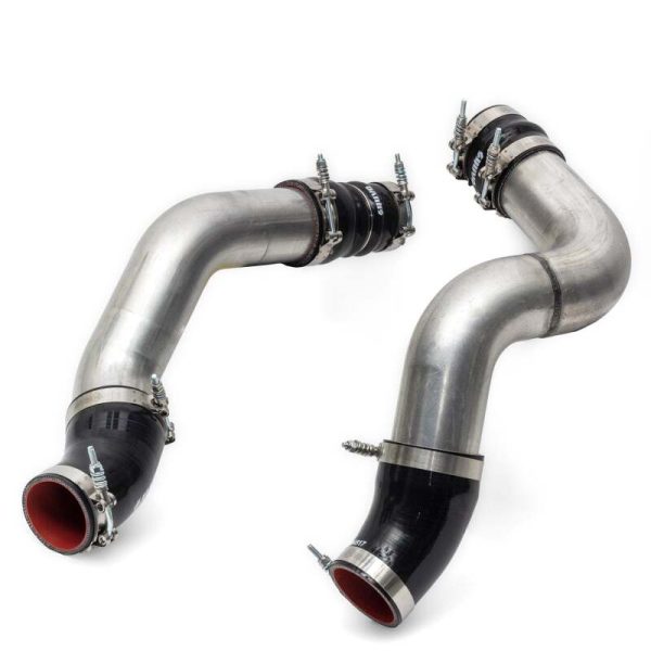 Banks Power 19-21 Ram 2500 3500 6.7L Cummins Boost Tube Upgrade Kit - Red Raw Finish For Sale