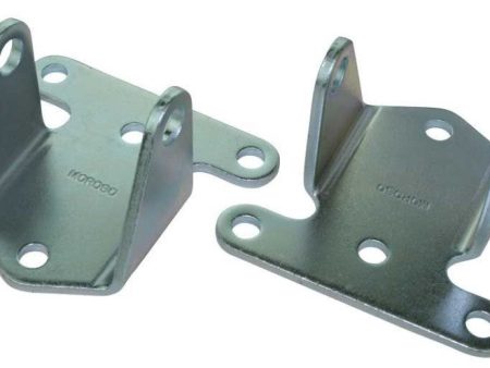 Moroso Chevrolet Big Block Small Block Motor Mounts - 2-1 8in x 2-3 8in x 3 16in - Steel - 2 Pack Online Sale