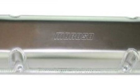 Moroso Ford Kent 1600 Crossflow Fabricated Aluminum Valve Cover with Billet Rail Supply