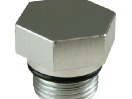 Moroso Drain Plug w O-Ring -8An 3 4in-16 - Hex Head - Single For Sale