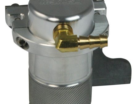 Moroso 10-15 Chevrolet Camaro SS (w Edlebrock S.C.) Air Oil Separator Catch Can - Billet Aluminum Cheap