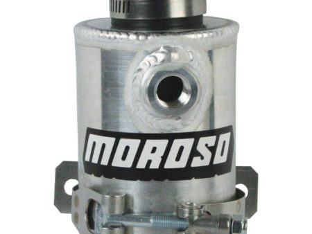 Moroso Breather Tank Catch Can - Two 3 8 NPT Female Fittings - Aluminum For Cheap