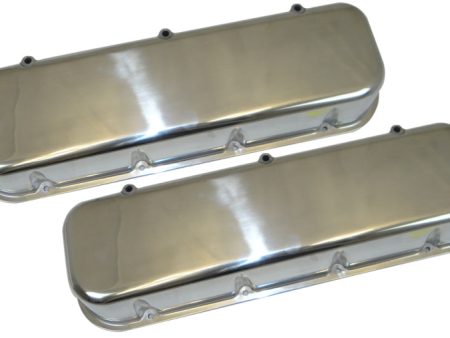 Moroso Chevrolet Big Block Valve Cover - Tall - No Logo - Polished Aluminum - Pair Online