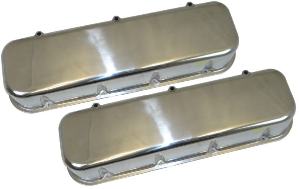 Moroso Chevrolet Big Block Valve Cover - Tall - No Logo - Polished Aluminum - Pair Online