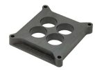 Moroso 4150 4160 Carburetor Spacer - 4 Hole Plenum - 1in - Plastic Online now