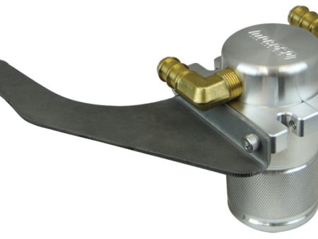 Moroso 15-18 Ford Mustang EcoBoost Air Oil Separator Catch Can - Small Body - Billet Aluminum Sale