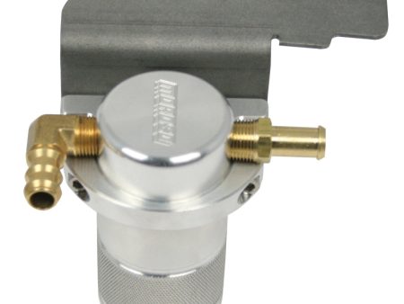 Moroso 07-14 Ford Mustang GT500 Air Oil Separator Catch Can - Small Body - Billet Aluminum Cheap