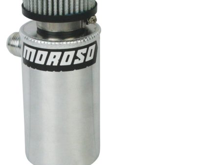 Moroso Breather Tank Catch Can -12An Male Fitting - Billet Mounting Bracket - Aluminum Sale