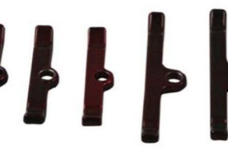 Moroso Chevrolet Big Block Valve Cover Hold Downs - Steel - Red Powder Coat - Set of 7 For Cheap