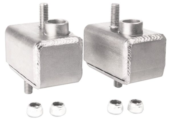 Moroso 79-83 Ford 5.0L Mustang Motor Mounts - 3 16in - Grade 8 Studs - Steel - 2 Pack For Sale