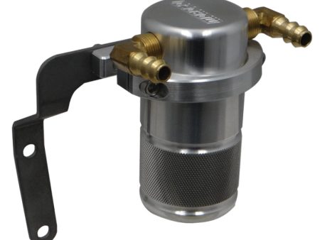 Moroso 14-19 Chevrolet Corvette (Non ZO6) Air Oil Separator Catch Can - Small Body - Billet Aluminum Online