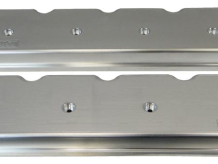 Moroso Chevrolet Small Block Valve Cover - 1 Cover w 2 Breathers - No Logo - Polished Alum - Pair Online