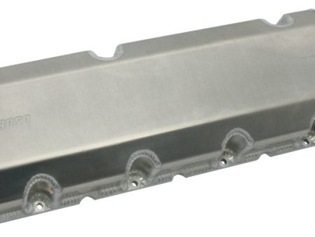 Moroso Dart Big Chief II (w 11 & 14 Degree Heads) Valve Cover w Billet Rail - 3.5in - Aluminum For Sale