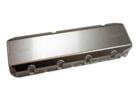 Moroso BBC R-M Raptor 12 Deg Profiler Hitman 12 Deg Aluminum Valve Cover w Billet Rail - Pair Supply