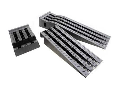 2-Piece High Profile Drive-On Ramps (Set of 2) - MR-RAMP-02 Supply