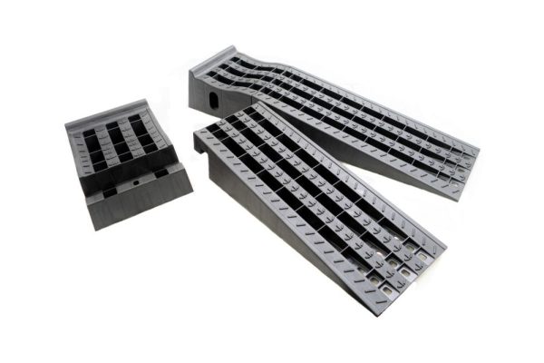 2-Piece High Profile Drive-On Ramps (Set of 2) - MR-RAMP-02 Supply