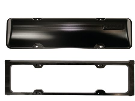 Moroso Chevrolet Small Block (w 13 to 23 Degree Heads) 2 Pc Valve Cover w Oilers - Billet Aluminum Online