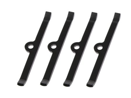 Moroso Chevrolet Small Block Valve Cover Hold Downs - Steel - Black Powder Coat - Set of 4 Cheap