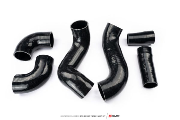 AMS Performance  Nissan R35 GTR Omega Turbo Kit 3in Lower Intercooler Pipes Online