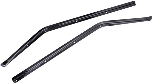 Omix Window Retaining Channels Blk 87-95 Wrangler YJ Online Sale