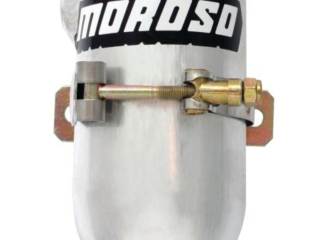 Moroso Breather Tank Catch Can - 8in x 3-1 8in - 1qt Discount