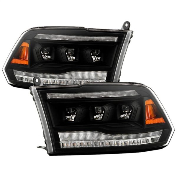 Spyder 09-18 Dodge RAM 1500   10-19 RAM 2500 3500 Headlights - Halogen Model Only Supply