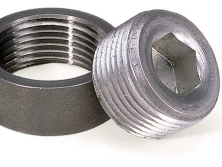 Moroso Oil Pan Inspection Plug Kit - 1in NPT Online now