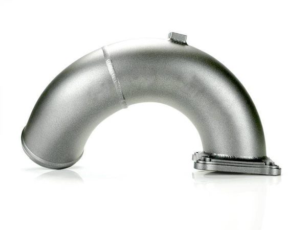 Sinister Diesel 98-02 Dodge Cummins 5.9L Intake Elbow - Grey For Sale