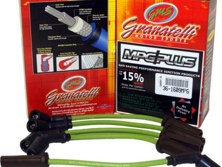 Granatelli 01-10 Dodge Caravan Grand Caravan 6Cyl 3.3L MPG Plus Ignition Wires Online Hot Sale